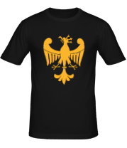 Мужская футболка Средневековый рисунок орла фото
