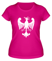 Женская футболка Средневековый рисунок орла фото