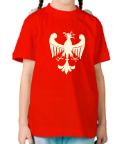 Детская футболка Средневековый рисунок орла фото