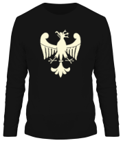 Мужская футболка длинный рукав Средневековый рисунок орла фото
