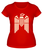 Женская футболка Немецкий гербовый орел (свет) фото