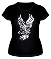 Женская футболка Орел в броске фото