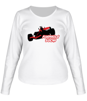 Женская футболка длинный рукав Formula 1 фото