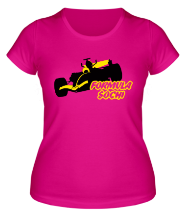 Женская футболка Formula 1