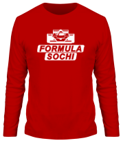 Мужская футболка длинный рукав Formula SOCHI