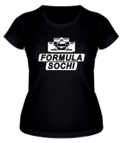Женская футболка Formula SOCHI фото
