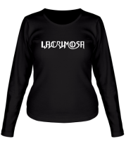Женская футболка длинный рукав Lacrimosa (logo) фото