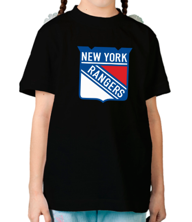 Детская футболка HC New York Rangers Shield