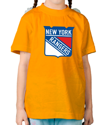 Детская футболка HC New York Rangers Shield
