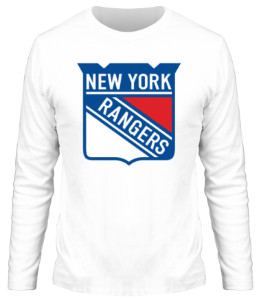 Мужская футболка длинный рукав HC New York Rangers Shield