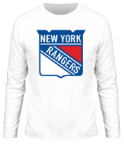 Мужская футболка длинный рукав HC New York Rangers Shield фото