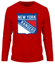 Мужская футболка длинный рукав HC New York Rangers Shield фото