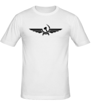 Мужская футболка Серп и молот в виде орла фото