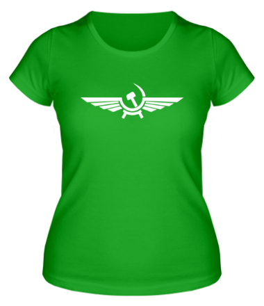 Женская футболка Серп и молот в виде орла