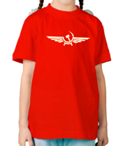 Детская футболка Серп и молот в виде орла (свет) фото