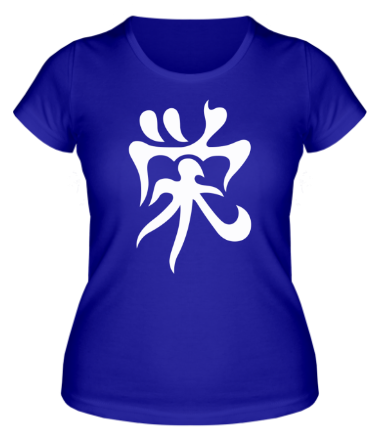 Женская футболка Японский иероглиф - Процветание