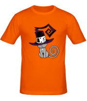 Мужская футболка Кошка - ведьмочка фото