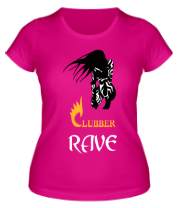 Женская футболка Clubber Rave фото