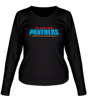Женская футболка длинный рукав HC Florida Panthers Sign фото