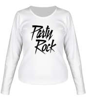 Женская футболка длинный рукав Party Rock фото