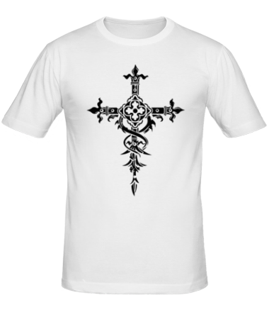 Мужская футболка Готический крест