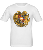 Мужская футболка Армения герб