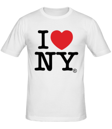 Мужская футболка I love NY Classic