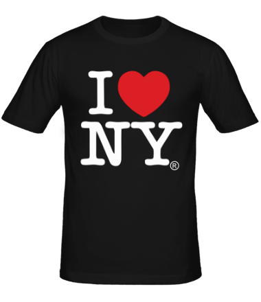 Мужская футболка I love NY Classic