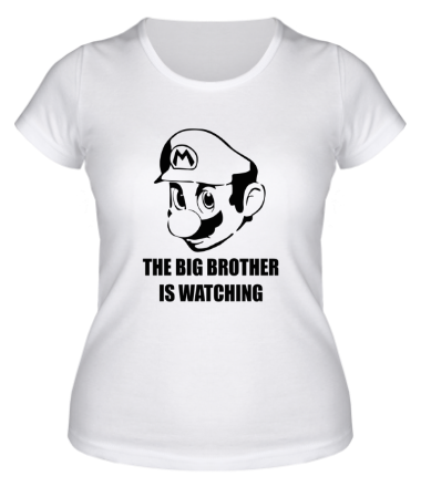 Женская футболка Mario Big Brother