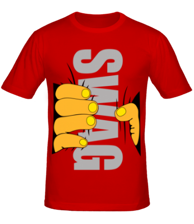 Мужская футболка Рука SWAG