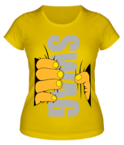 Женская футболка Рука SWAG фото