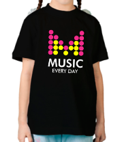 Детская футболка Music Every Day