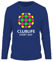 Мужская футболка длинный рукав Club Life - Every Day