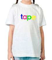 Детская футболка Tape Music