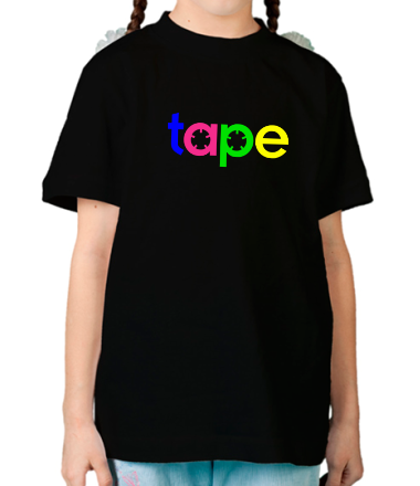 Детская футболка Tape Music