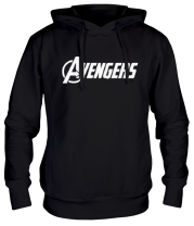 Толстовка худи The Avengers Logo фото