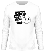 Мужская футболка длинный рукав Jake - Bacon pancakes фото