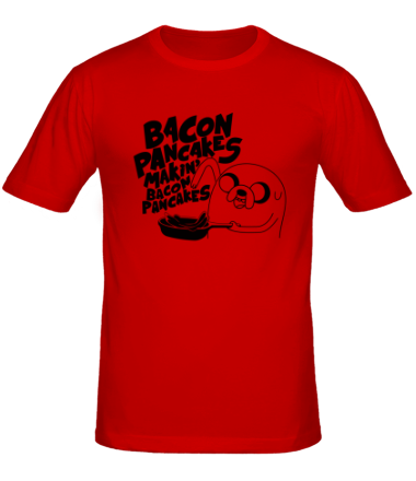 Мужская футболка Jake - Bacon pancakes