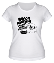 Женская футболка Jake - Bacon pancakes фото