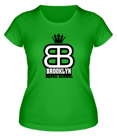 Женская футболка Brooklyn dance school