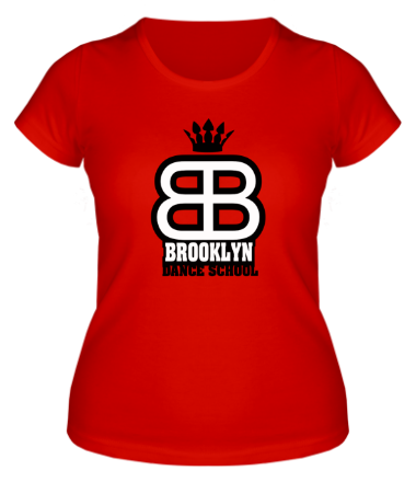 Женская футболка Brooklyn dance school