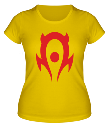 Женская футболка Warcraft Horde