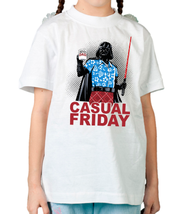 Детская футболка Casual friday white