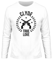 Мужская футболка длинный рукав Clyde фото