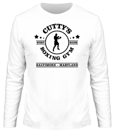 Мужская футболка длинный рукав Cutty's Boxing Gym