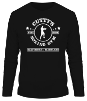 Мужская футболка длинный рукав Cutty's Boxing Gym фото