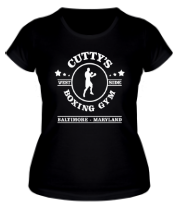Женская футболка Cutty's Boxing Gym фото