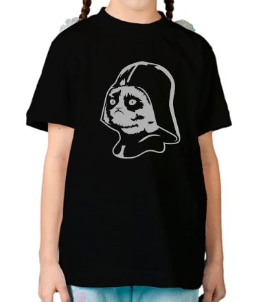 Детская футболка Darth Vader Grumpy Cat