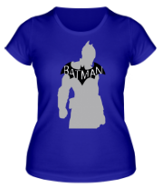 Женская футболка Бэтмен - силуэт фото