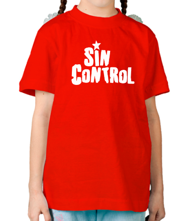 Детская футболка Sin Control Rock